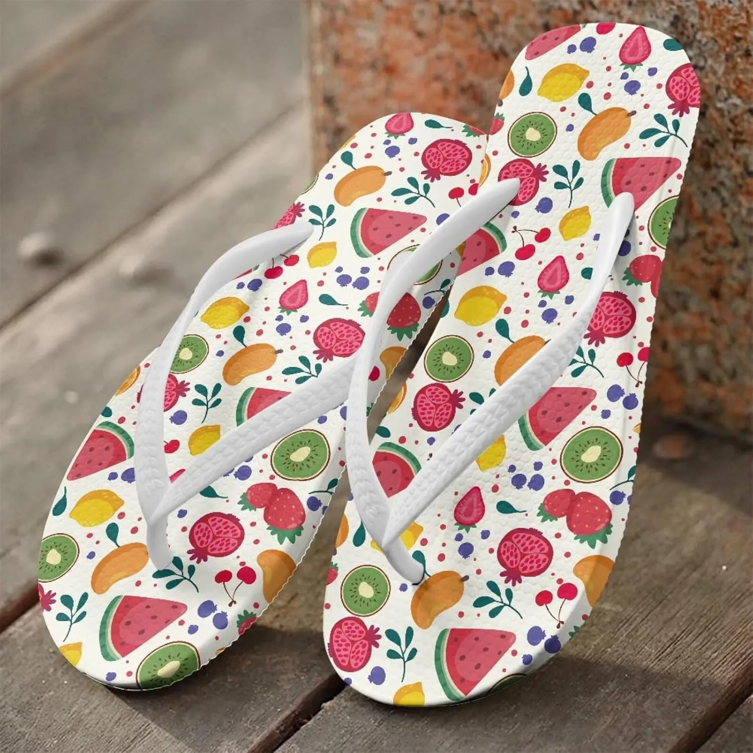 Flip Flops for Women, Comfortable Beach Sandals Open Toe Shower Slipper Non-Slip Slide Slippers Sandals Bath Shoes