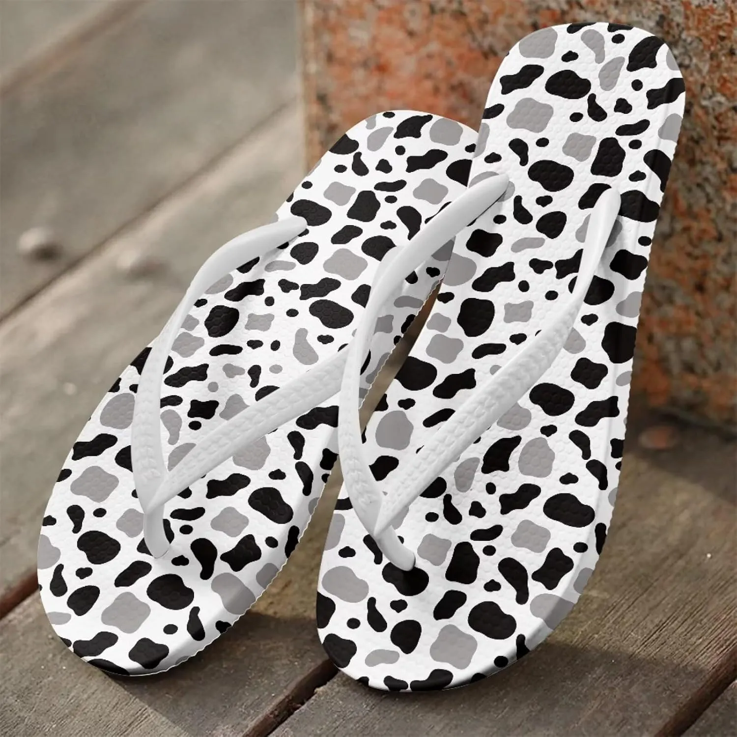 Flip Flops for Women, Comfortable Beach Sandals Open Toe Shower Slipper Non-Slip Slide Slippers Sandals Bath Shoes