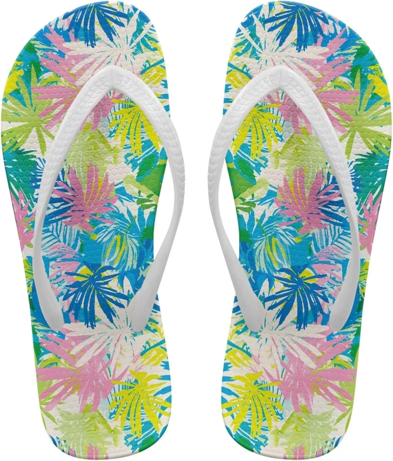 Flip Flops for Women Comfortable EVA Beach Sandals Cute Summer Non Slip Gym Slippers Bathroom Shower Shoes