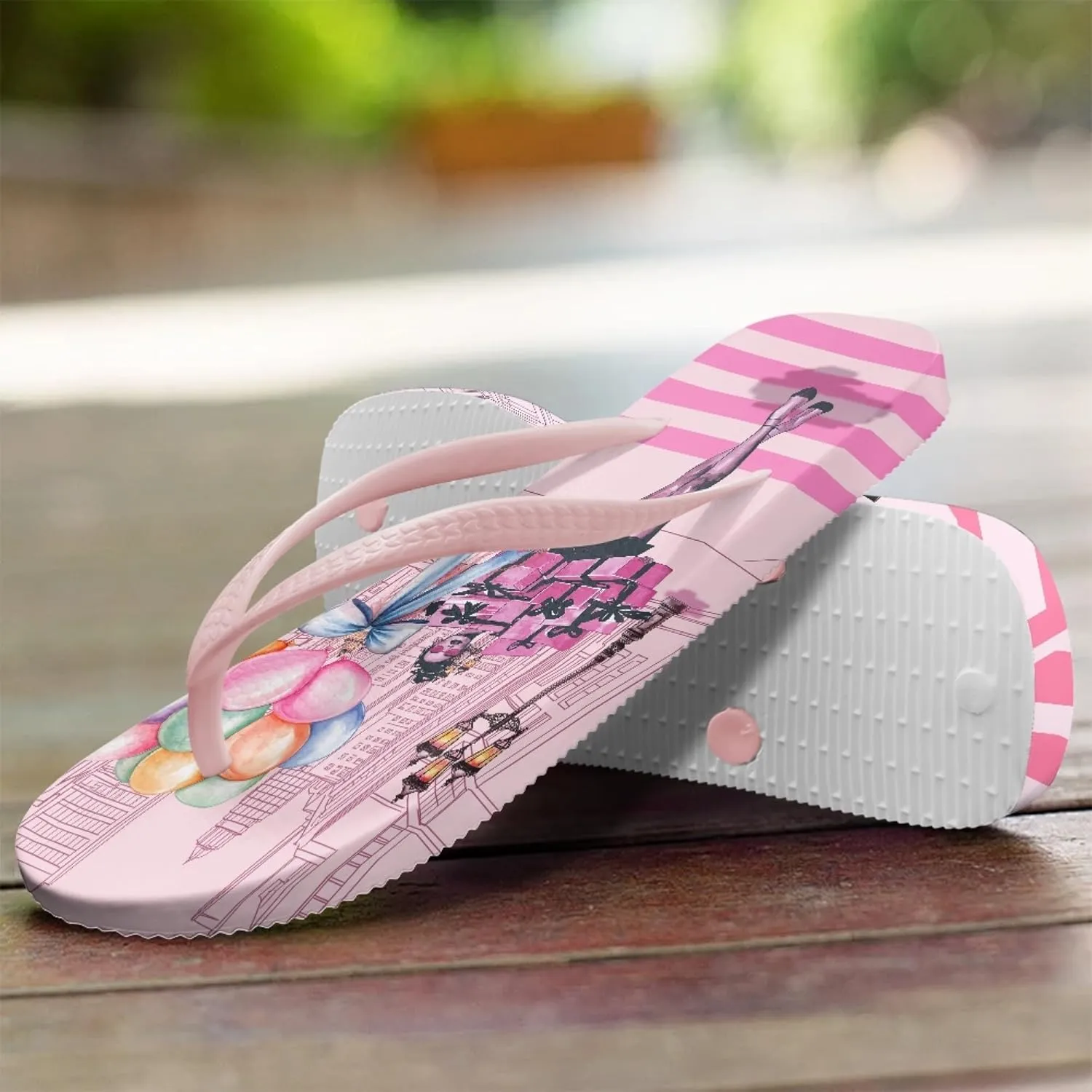 Flip Flops for Women Comfortable EVA Beach Sandals Cute Summer Non Slip Gym Slippers Bathroom Shower Shoes