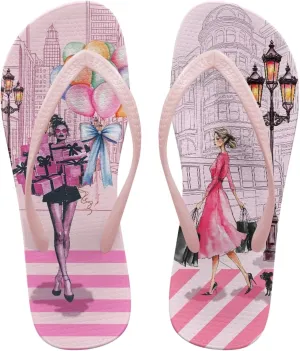 Flip Flops for Women Comfortable EVA Beach Sandals Cute Summer Non Slip Gym Slippers Bathroom Shower Shoes