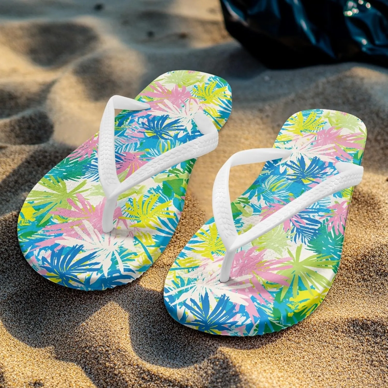 Flip Flops for Women Comfortable EVA Beach Sandals Cute Summer Non Slip Gym Slippers Bathroom Shower Shoes
