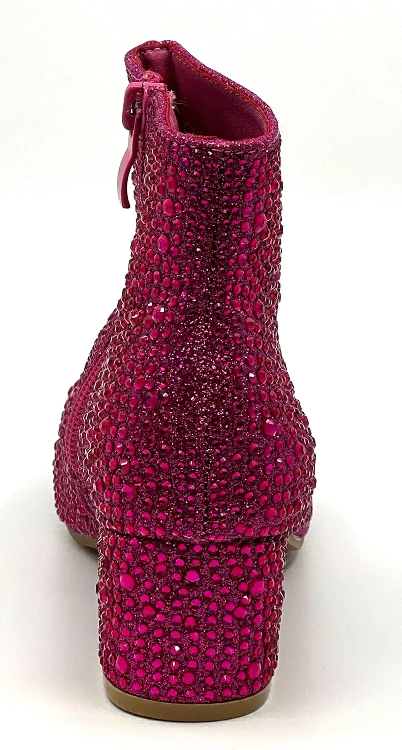 Forever Kids Rhinestone Ankle booties