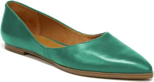FOWT Classic Shallow Slip on Flats Chic Sexy Pointed Toe Low Heel Shoes Elegant Simple Office Brown Ballet Flats for Women, US Size 4-16 M