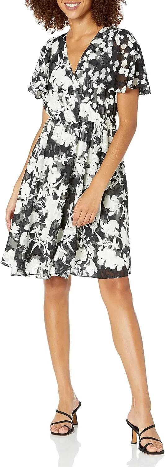 French Connection Women's Classic Crepe Light Woven Dress