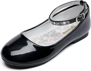 Girls Dress Shoes Princess Wedding Girls Flats Toddler Girl Shoes for Little Big Kids