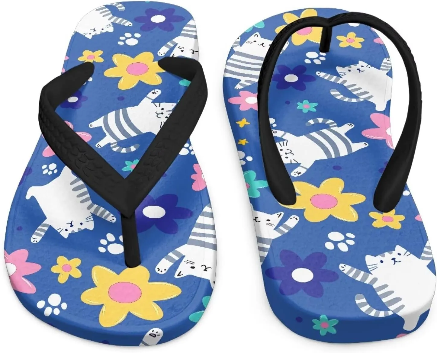 Girl's Flip Flops Non-Slip Children's Slippers Sandals for Beach Swim Pool