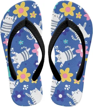 Girl's Flip Flops Non-Slip Children's Slippers Sandals for Beach Swim Pool