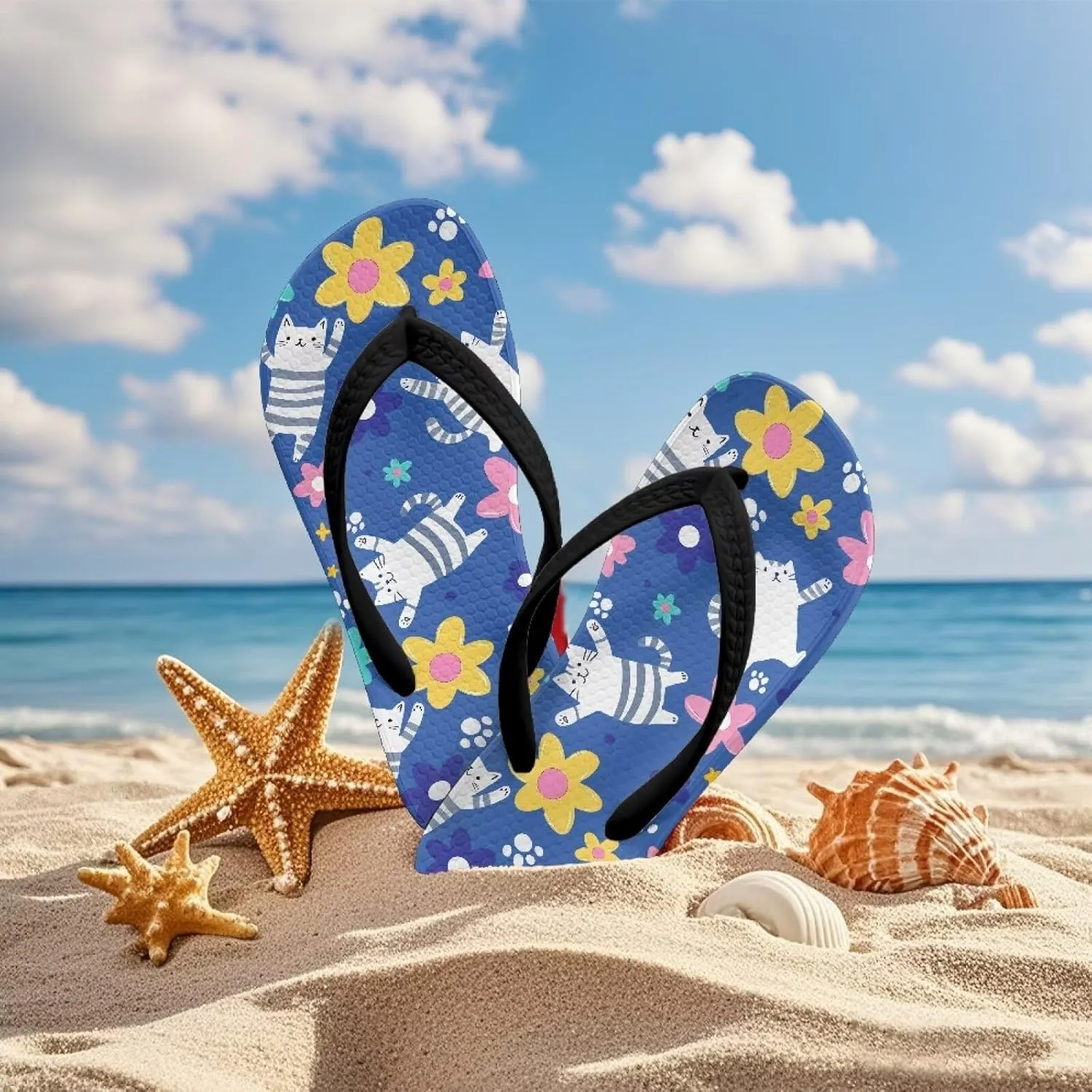 Girl's Flip Flops Non-Slip Children's Slippers Sandals for Beach Swim Pool
