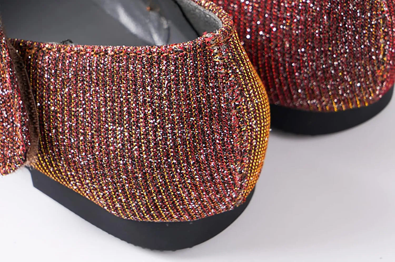 Girls Glitter Mary Jane Sparkle Princess Party Dress Shoes