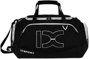 Gym Bag, Sports Duffle Bag with Shoes Compartment & Wet Pocket for Men Women, 40L, 18 INCH