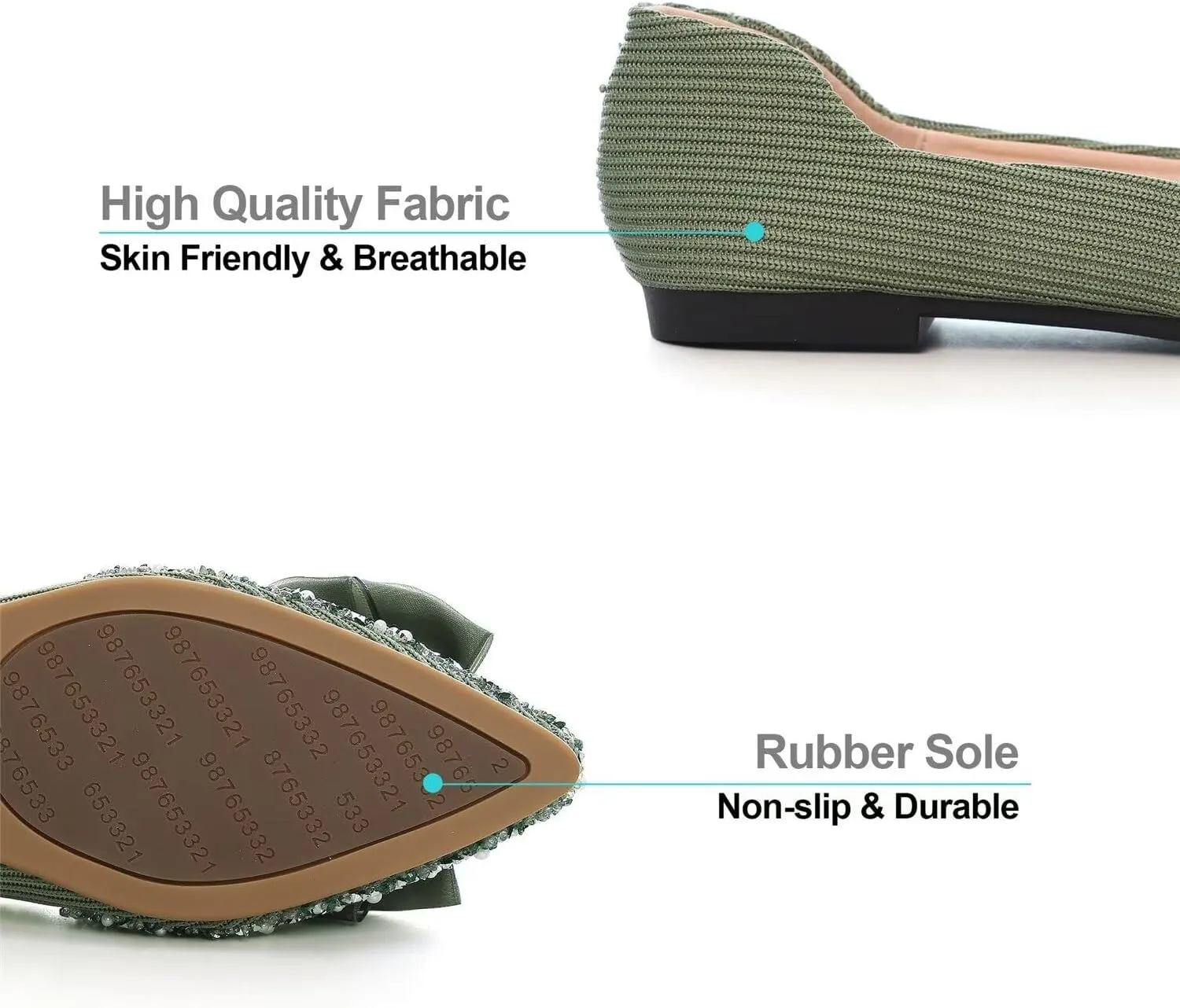 Hee grand Flats for Women Bowknot Mary Jane Shoes Square Toe Ankle Strap Ballet Flats Shiny Patent Leather Dress Shoes Comfortable Work Shoes