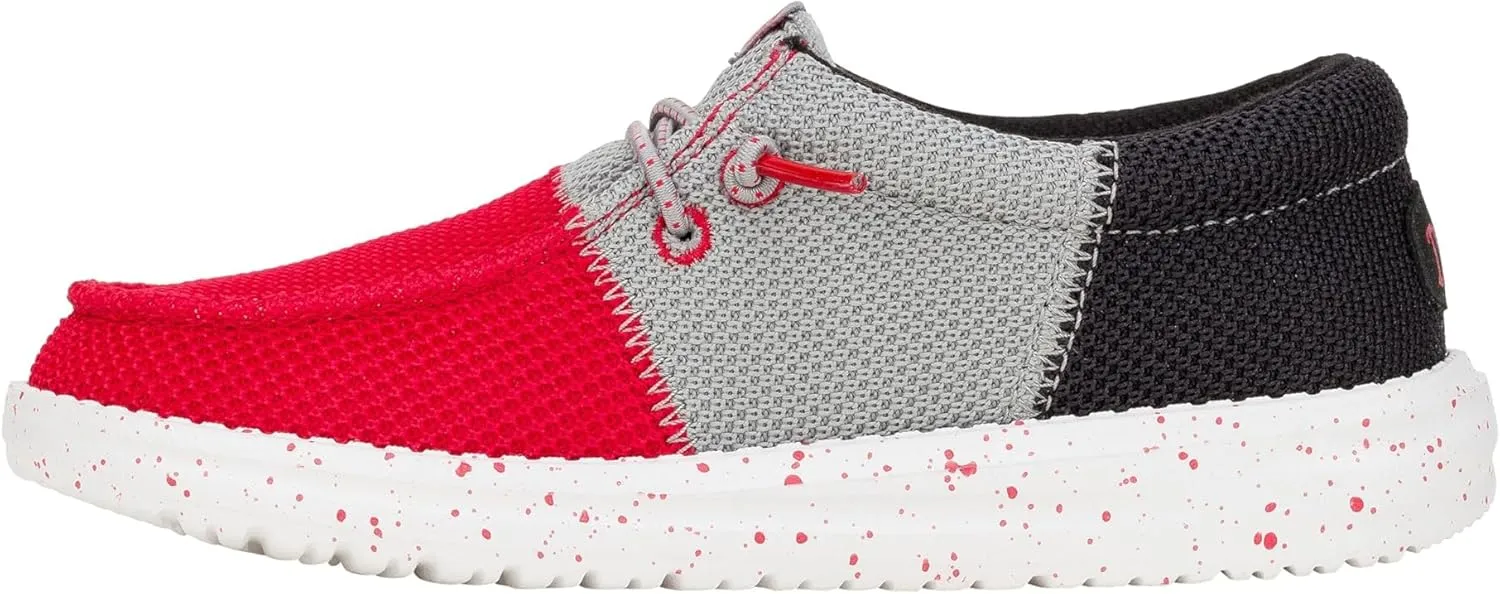 Hey Dude Boy's Wally Tri Varsity Mesh (Toddler/Little Kid/Big Kid)