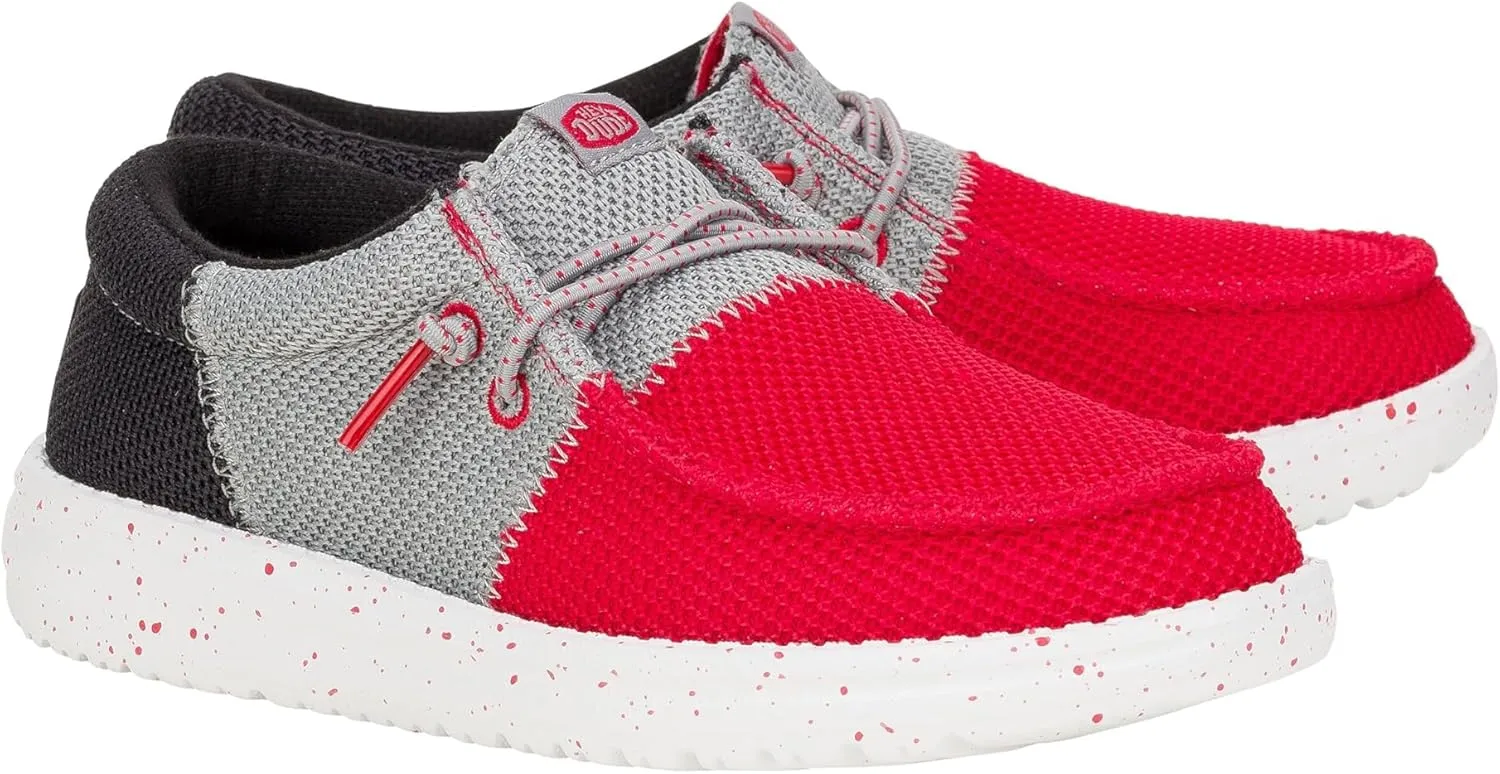 Hey Dude Boy's Wally Tri Varsity Mesh (Toddler/Little Kid/Big Kid)