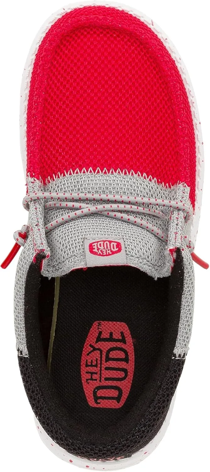 Hey Dude Boy's Wally Tri Varsity Mesh (Toddler/Little Kid/Big Kid)