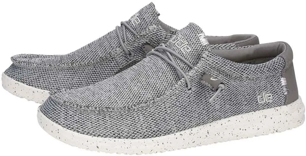 Hey Dude Men's Wally Funk | Men’s Shoes | Men's Lace Up Loafers | Comfortable & Light-Weight