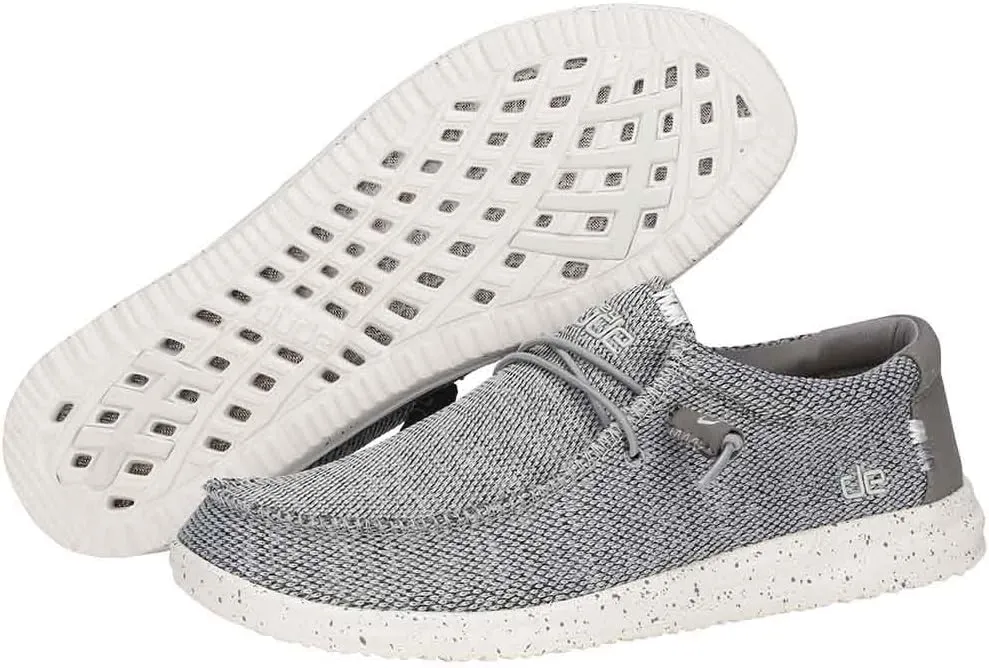 Hey Dude Men's Wally Funk | Men’s Shoes | Men's Lace Up Loafers | Comfortable & Light-Weight