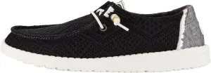 Hey Dude Wendy Boho Crochet Loafers for Women – Textile Upper & Lining – Lace-up Closure – Textile Outsole