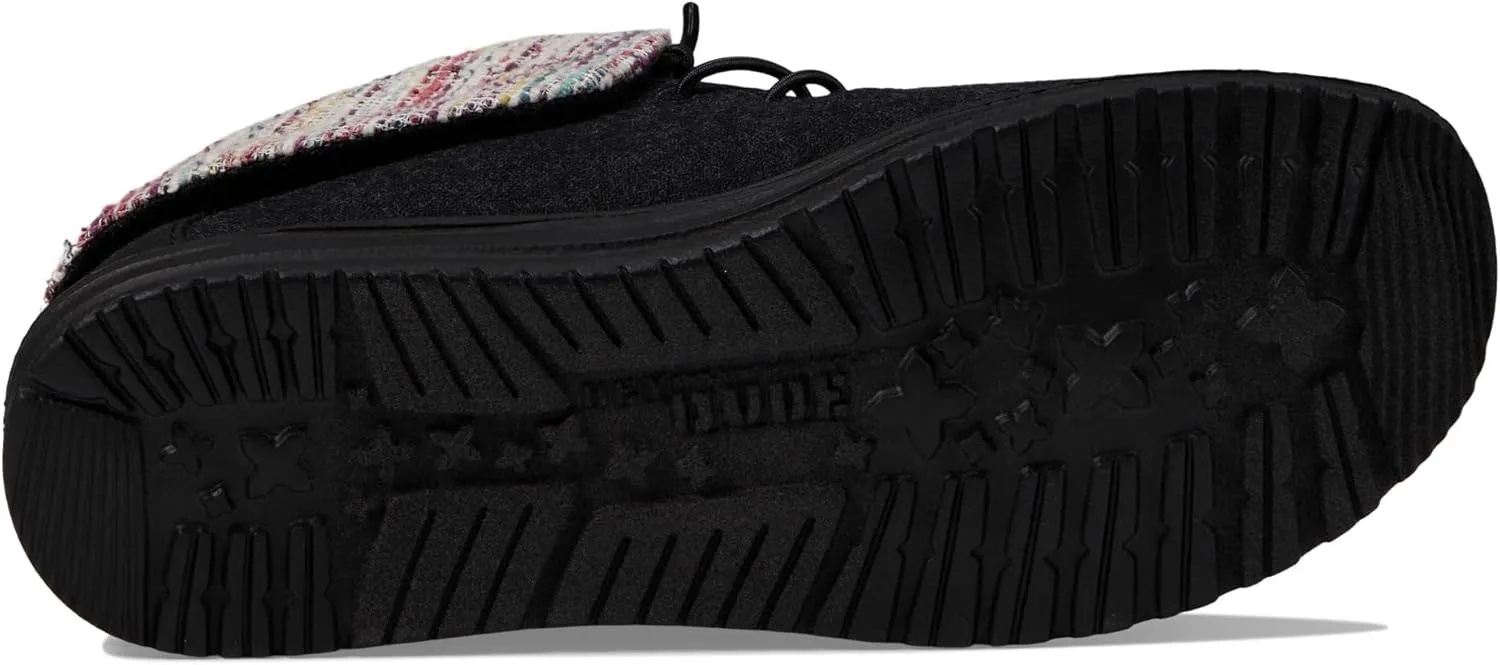 Hey Dude Wendy Fold Wooly Twill | Women's Boots | Women's Pull on Boots | Comfortable & Light-Weight