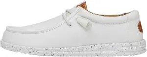 HEYDUDE Men's Wally Washed Canvas, Men’s Shoes, Slip-on Loafers, Comfortable & Light-Weight
