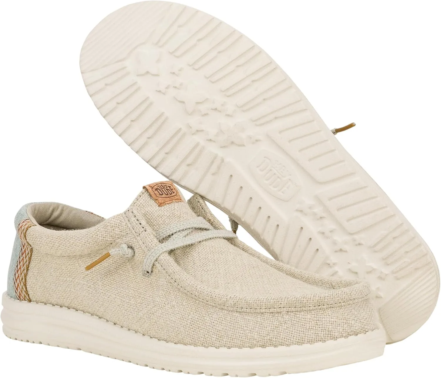 HEYDUDE Wally Jute, Men’s Shoes, Men's Slip-on Loafers, Comfortable & Light-Weight