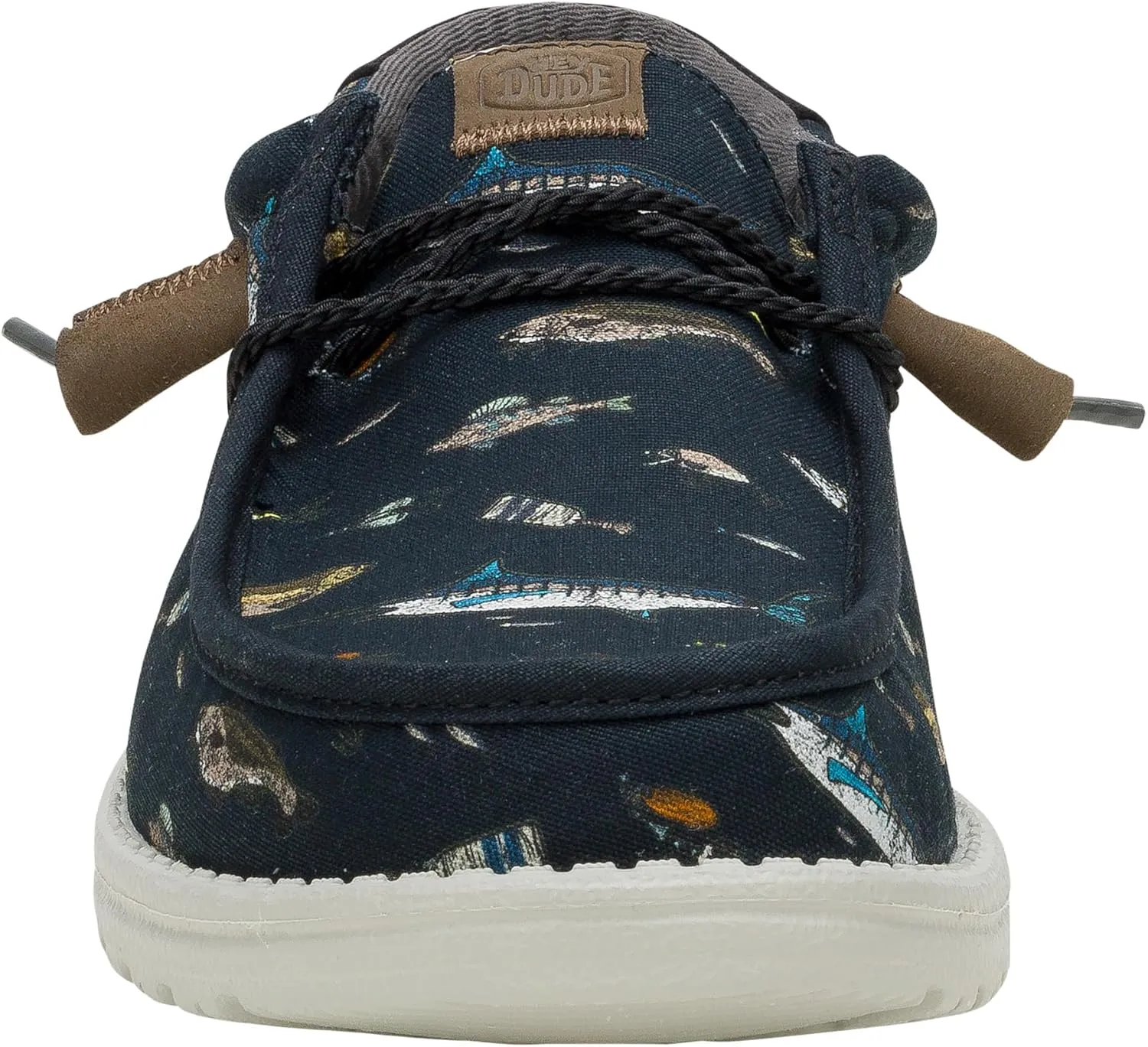 HEYDUDE Wally Marlin, Men’s Shoes, Men's Slip-on Loafers, Comfortable & Light-Weight