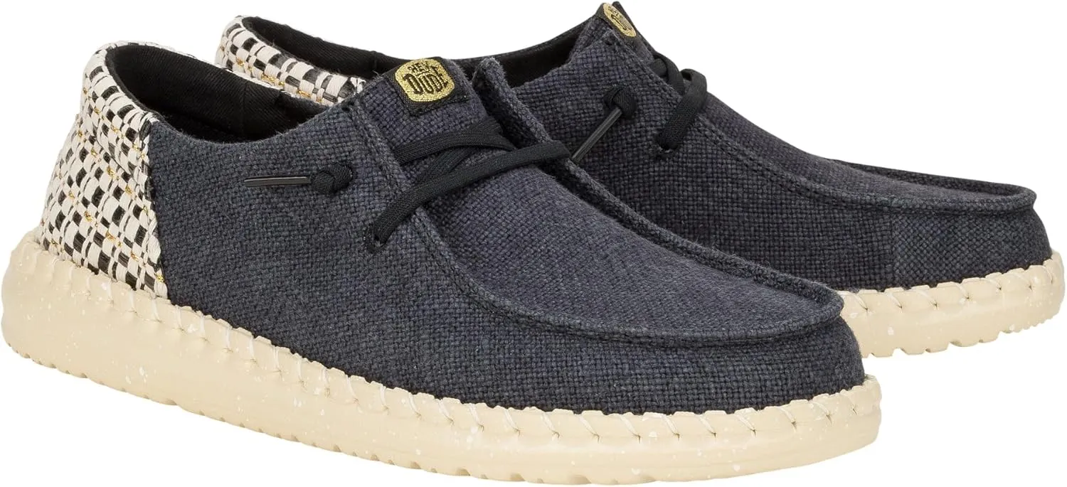 HEYDUDE Wendy Funk Coastal Woven, Women’s Shoes, Women’s Slip-on Loafers, Comfortable & Light-Weight