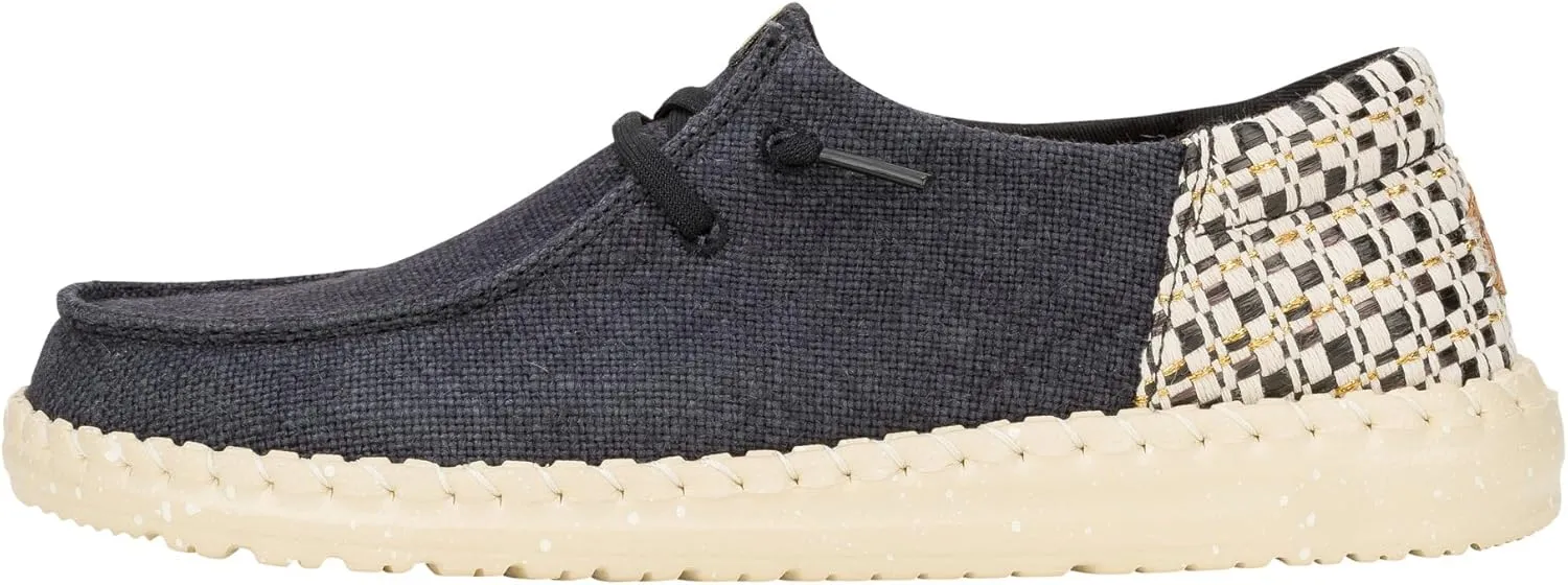 HEYDUDE Wendy Funk Coastal Woven, Women’s Shoes, Women’s Slip-on Loafers, Comfortable & Light-Weight