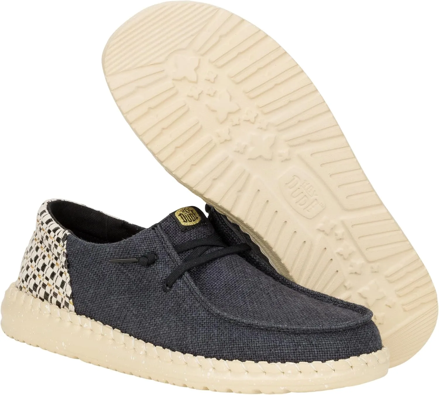 HEYDUDE Wendy Funk Coastal Woven, Women’s Shoes, Women’s Slip-on Loafers, Comfortable & Light-Weight