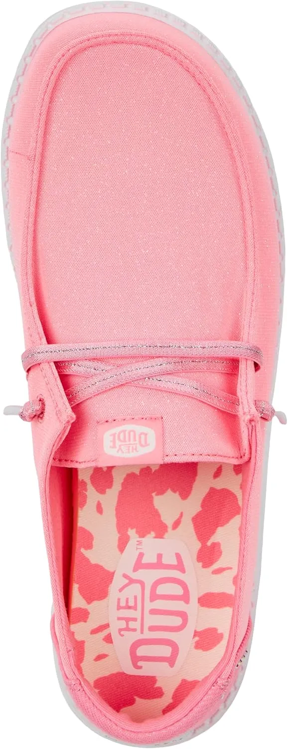 HEYDUDE Wendy Stardust, Women's Shoes, Slip-on Loafers, Comfortable & Light-Weight