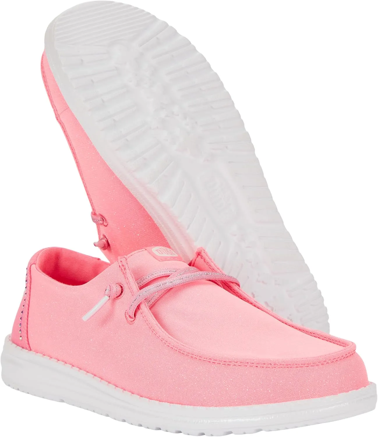 HEYDUDE Wendy Stardust, Women's Shoes, Slip-on Loafers, Comfortable & Light-Weight