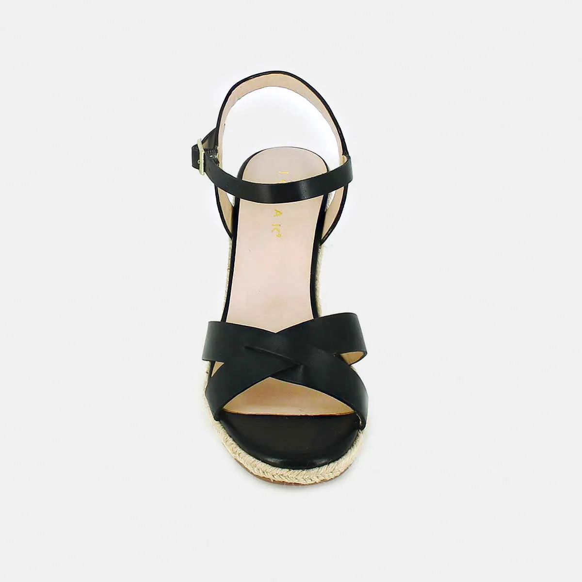 Jonak - Espadrilles Cuir  - Noir