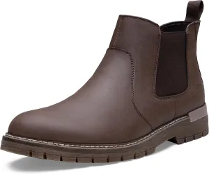 Jousen Men's Boots Casual Mens Slip On Boots Ankle Chelsea Boots for Men