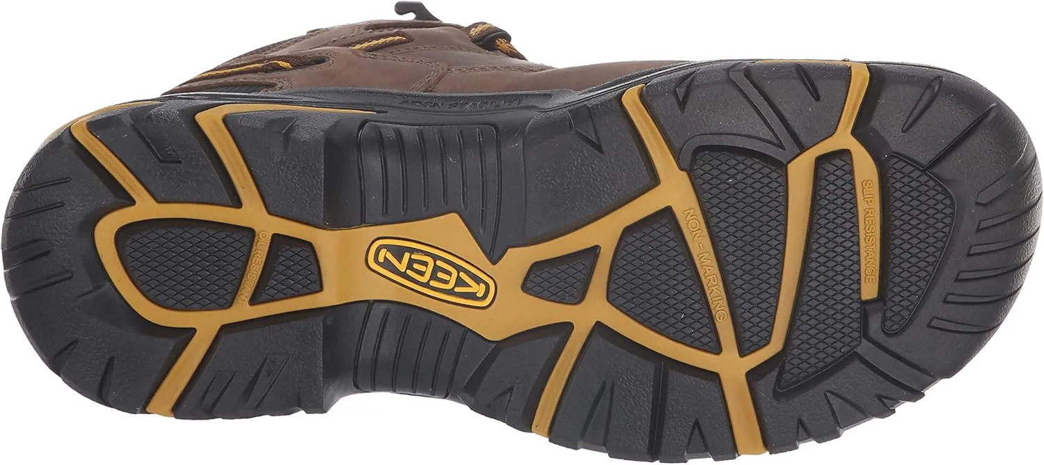 KEEN Utility Men's Braddock Mid Height Soft Toe Work Boots