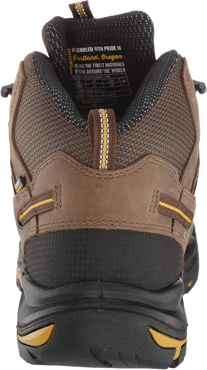 KEEN Utility Men's Braddock Mid Height Soft Toe Work Boots