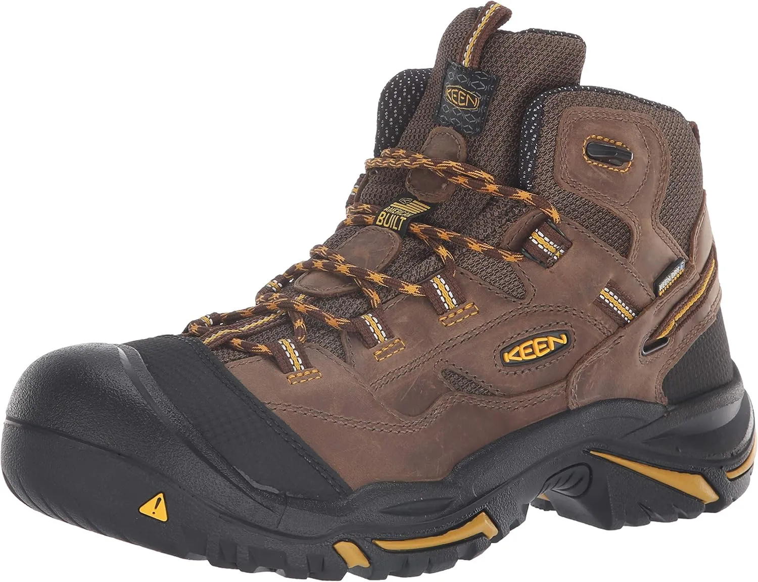 KEEN Utility Men's Braddock Mid Height Soft Toe Work Boots