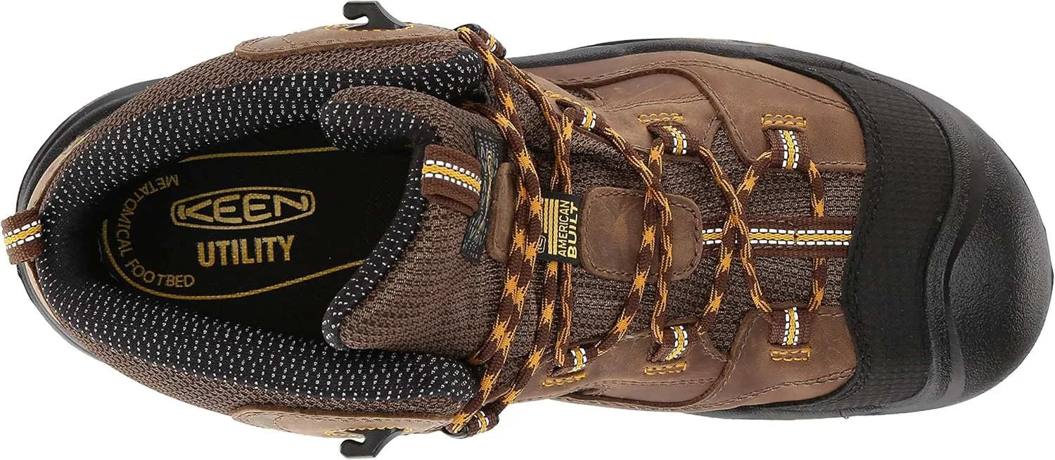 KEEN Utility Men's Braddock Mid Height Soft Toe Work Boots