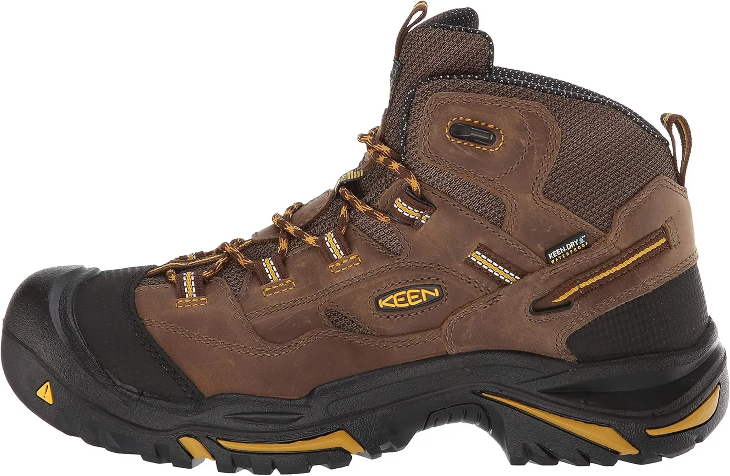 KEEN Utility Men's Braddock Mid Height Soft Toe Work Boots