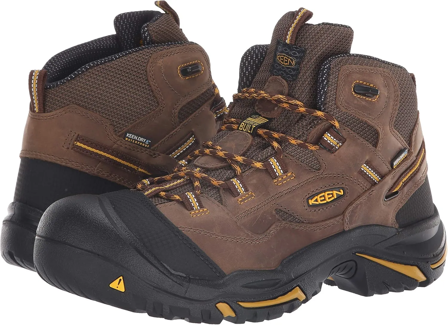 KEEN Utility Men's Braddock Mid Height Soft Toe Work Boots