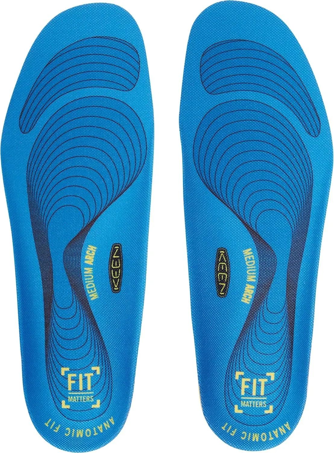 KEEN Utility Men's K-30 Gel Insole for Neutral Arches Accessories, Blue, XL Regular US