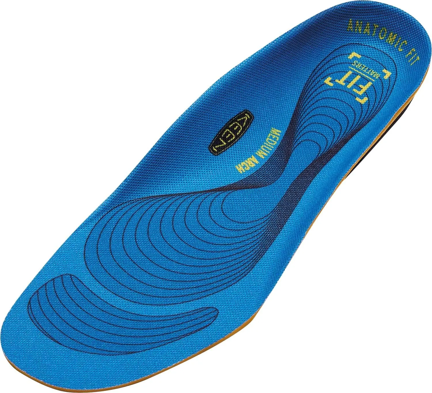KEEN Utility Men's K-30 Gel Insole for Neutral Arches Accessories, Blue, XL Regular US