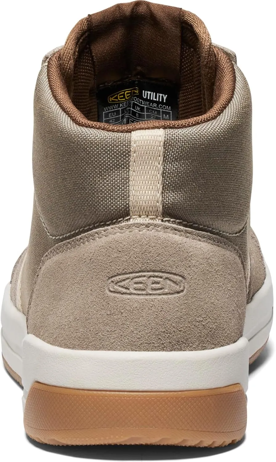 KEEN Utility Men's Kenton Mid Top Composite Toe Breathable Work Sneakers