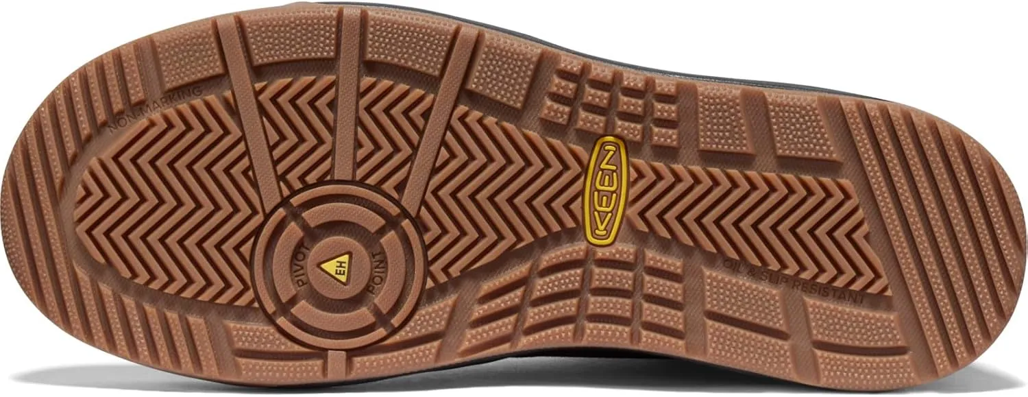 KEEN Utility Men's Kenton Mid Top Composite Toe Breathable Work Sneakers