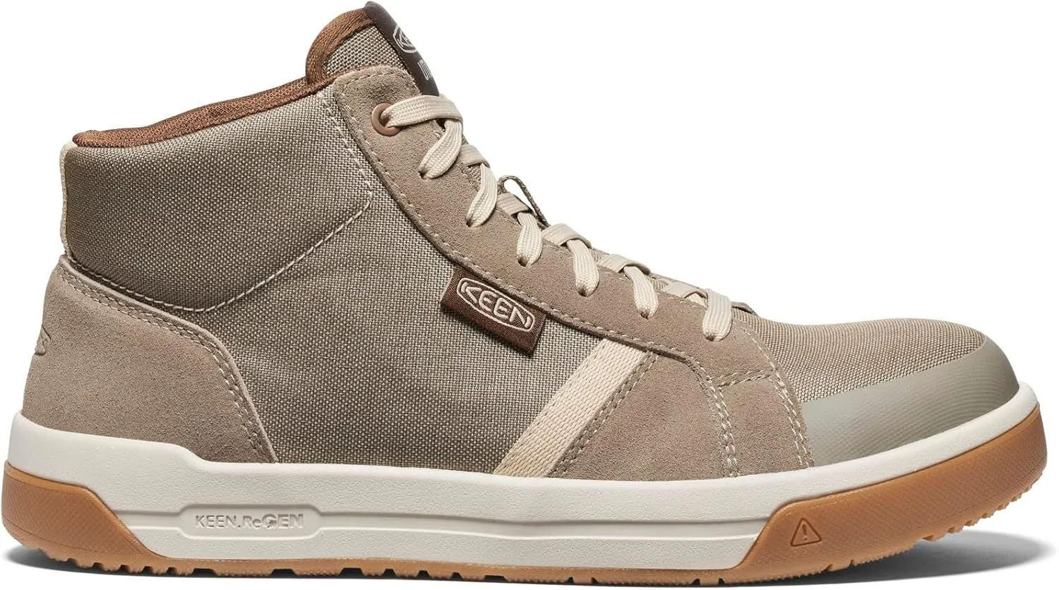 KEEN Utility Men's Kenton Mid Top Composite Toe Breathable Work Sneakers