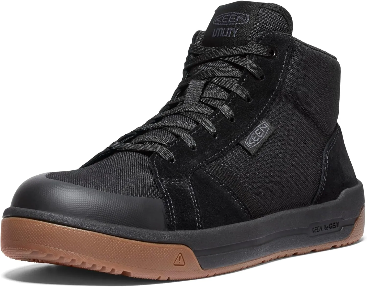 KEEN Utility Men's Kenton Mid Top Composite Toe Breathable Work Sneakers