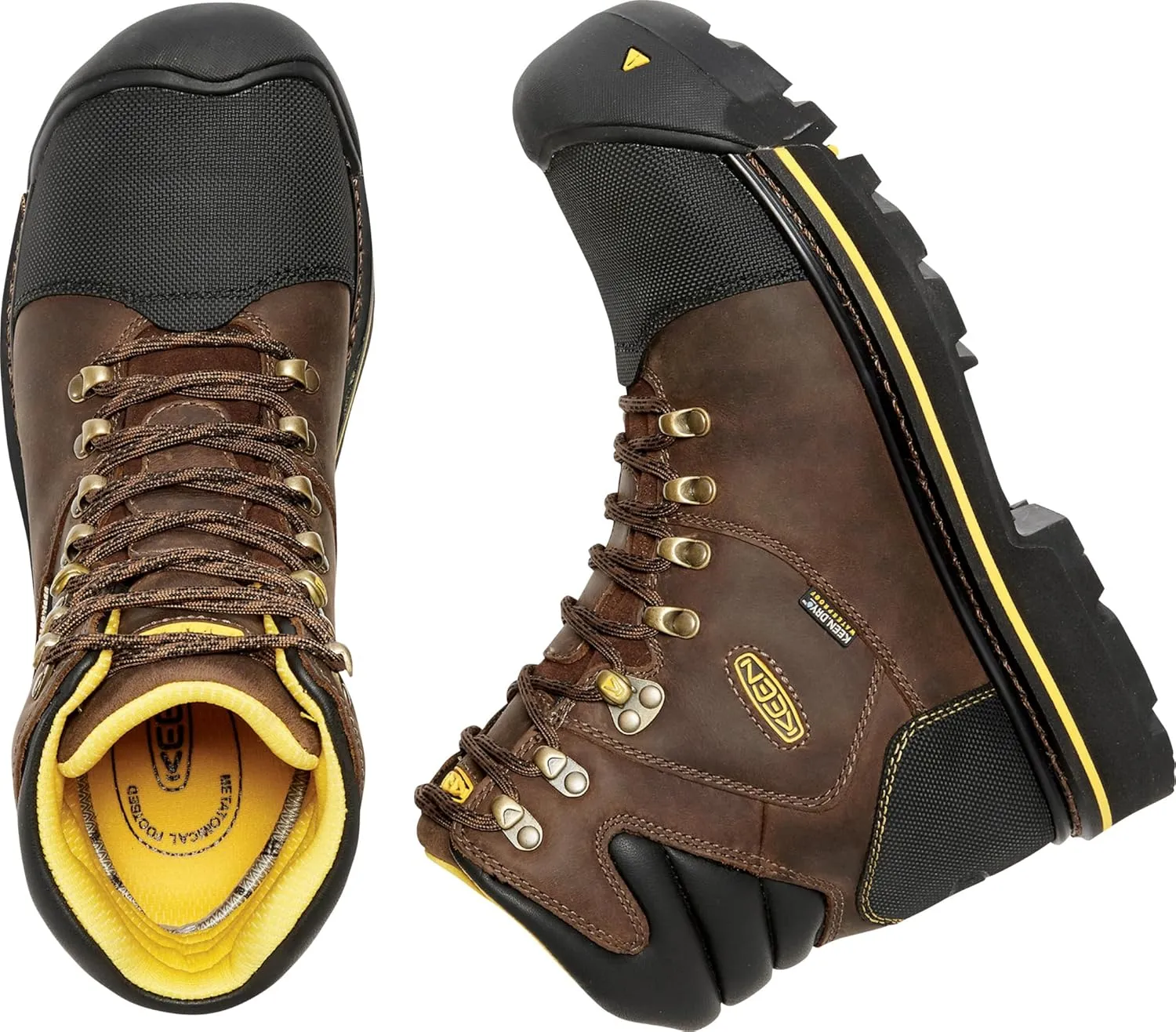 KEEN Utility Men's Milwaukee 6" Steel Toe Waterproof Work Boots