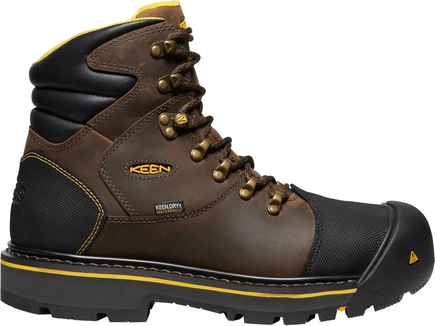 KEEN Utility Men's Milwaukee 6" Steel Toe Waterproof Work Boots