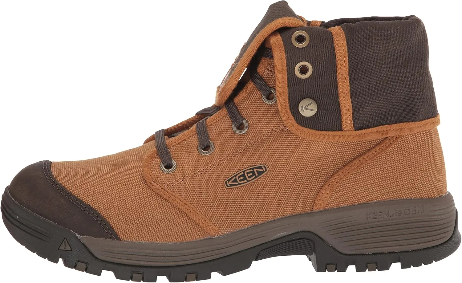 KEEN Utility Men's Roswell Mid Height Soft Toe Canvas Work Boot