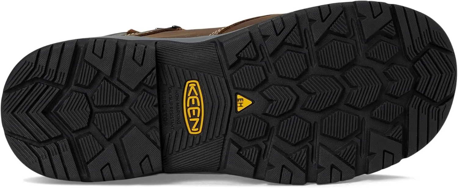 KEEN Utility Women's Evanston 6” Composite Toe Waterproof Internal Met Guard Work Boots