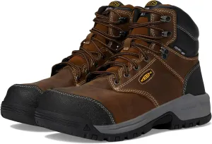 KEEN Utility Women's Evanston 6” Composite Toe Waterproof Internal Met Guard Work Boots